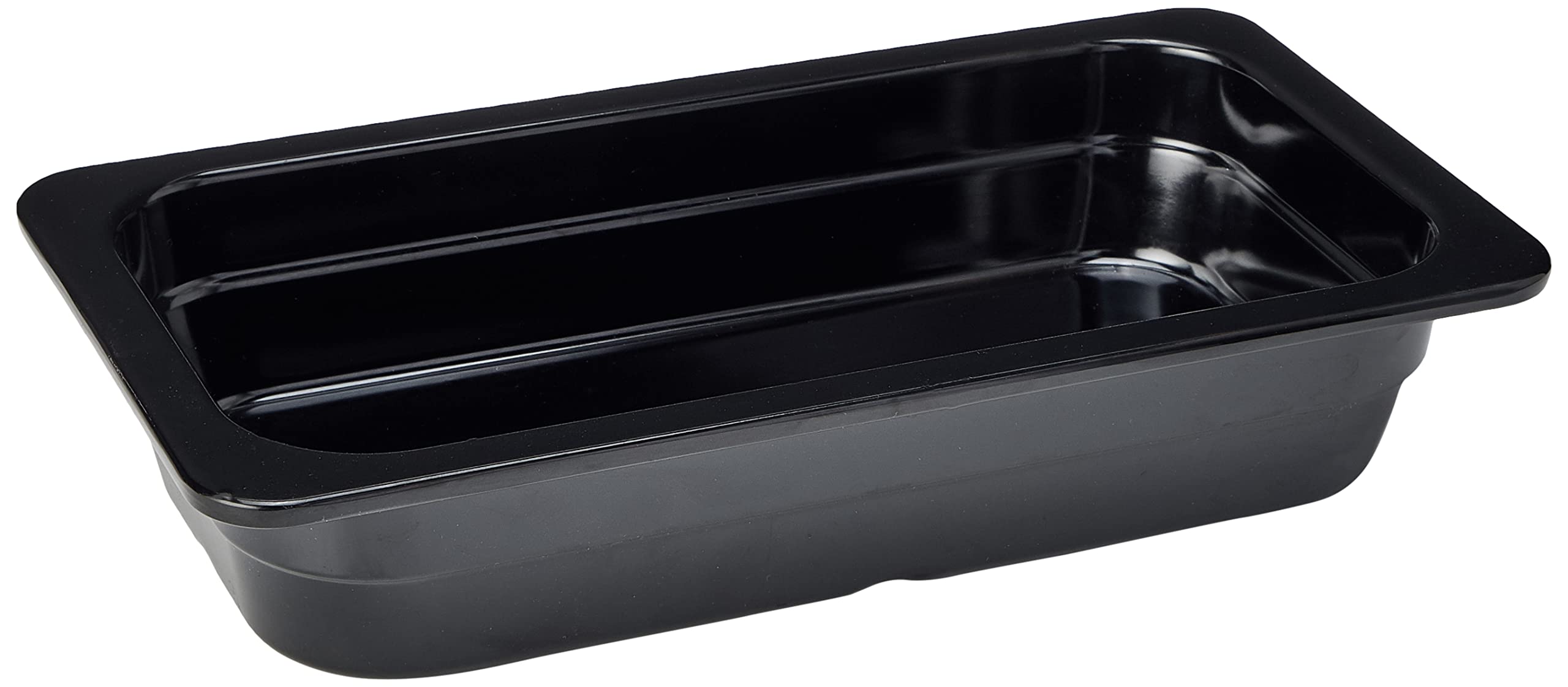 Lacor 66365J GN 1/3 Melamine Container, 2.5 Litre, Black