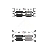 AmeriBRAKES Front Rear Semi-Metallic Disc Brake