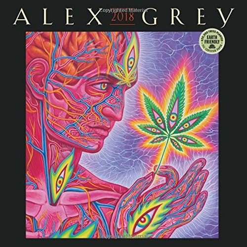 Alex Grey 2018 Calendar Calendar – Wall Calendar, 15 July 2017