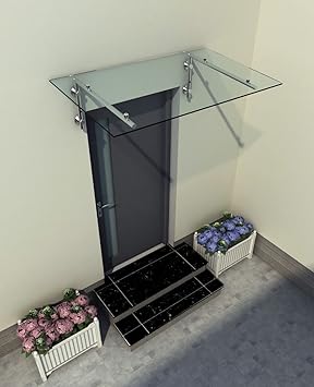 Vordach glas 200 x 150