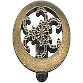 Amerock | Cabinet Knob | Antique Brass | 1-1/2 inch (38 mm) Diameter | Everyday Heritage | 1 Pack | Drawer Knob | Cabinet Har