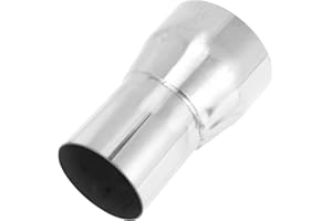 Motoforti 2'' OD to 2.5'' OD Mandrel Exhaust Pipe Adapter Concentric Reducer Car Exhaust Pipe Tubing Piping Adapter 4" Length