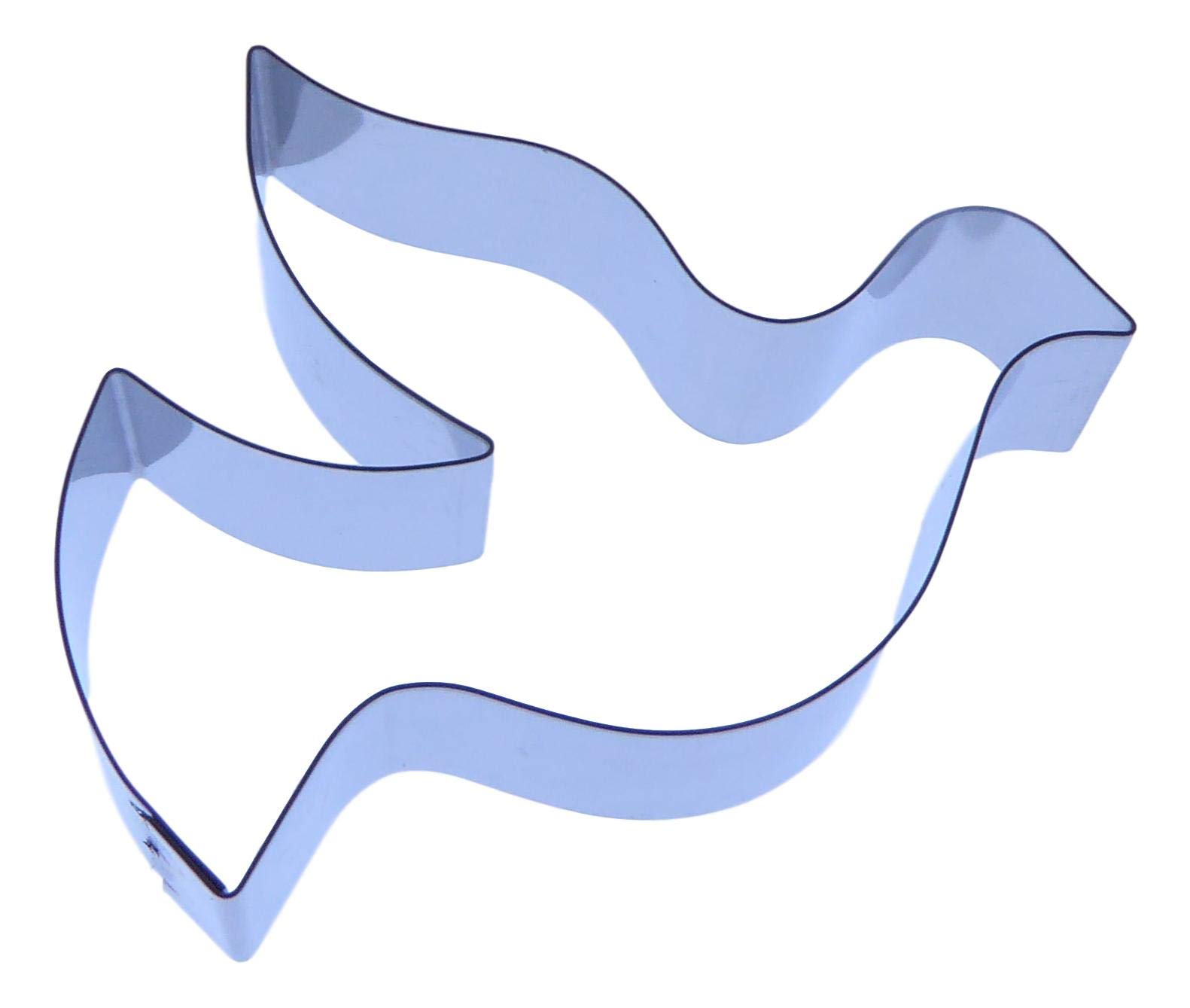 Dove Cutter - Stainless Steel Sugarcraft Cutter - Size H40mm x W50mm