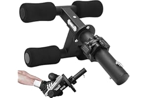 Shnlie Tib Bar, Tibialis Trainer, Tibia Dorsi Calf Raise Machine for Ankle/Shin Strength Training, Leg Workout, Fits 1" or 2"