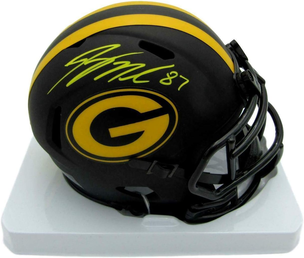 Jordy nelson signed helmet Clearance