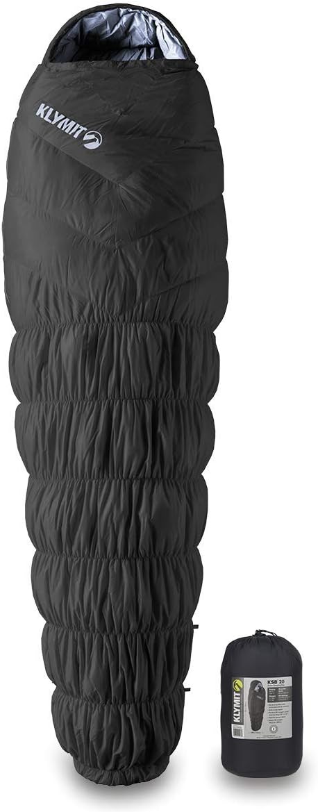 Klymit KSB 20°F Large, Sleeping Bag, Great for Camping and Backpacking