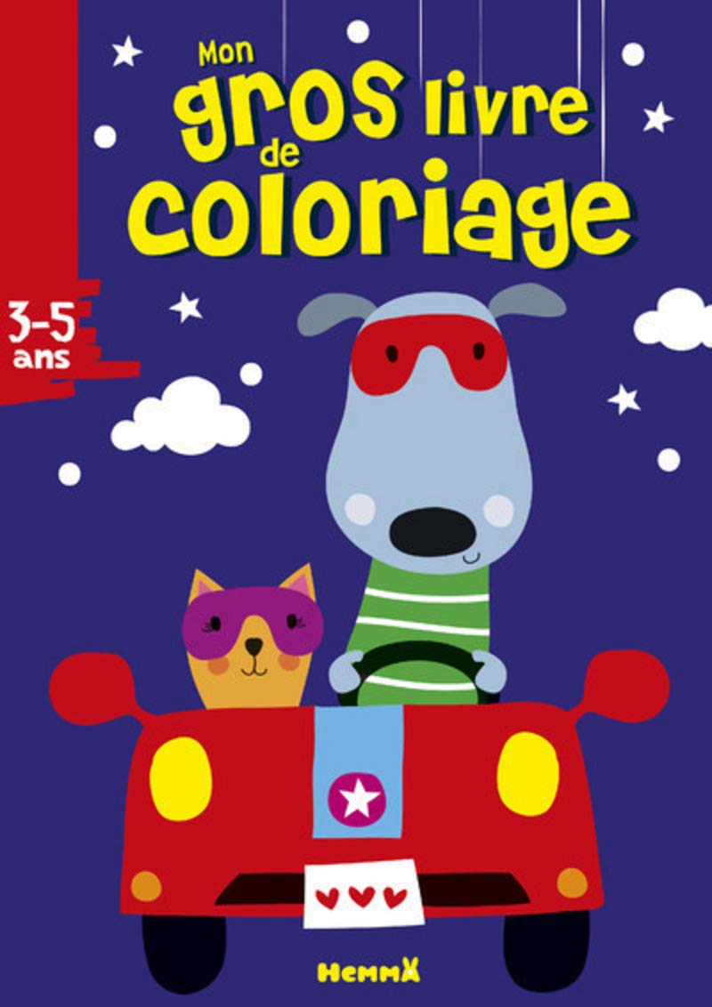 Mon Gros Livre De Coloriage Chien Chat Collectif