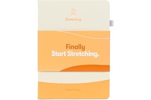 The Stretching Sidekick Journal by Habit Nest. Guided Stretching Routines to Keep You Flexible, Energized, and Live Comfortably. 66 Stretching Routines that only take 15-20 mins a day. Turn Motivation