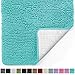 Gorilla Grip Bath Rug Mat 44x26, Thick Soft Absorbent Chenille, Quick Dry Microfiber Mats, Rubber Backing Machine Washable Shower Floor Rugs, Bathmat Runner, Bathroom Home Decor Accessories, Turquoise