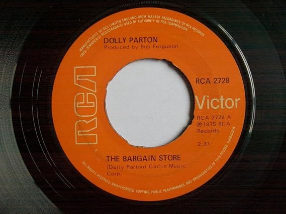 DOLLY PARTON - the bargain store RCA 10164 (45 single ...