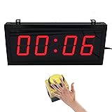 BTBSIGN 3'' Countdown Timer with Wired Button and