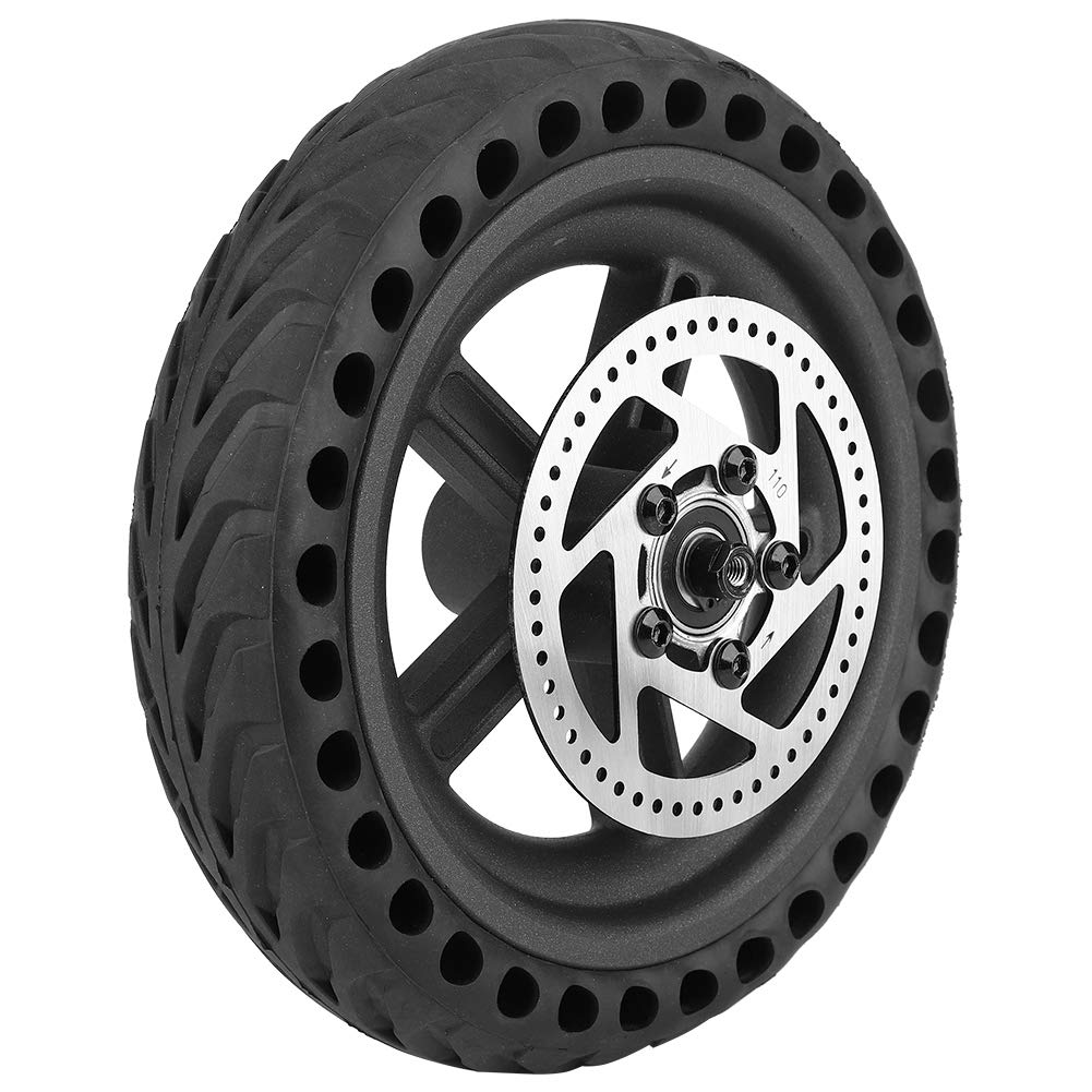 Photo 1 of Scooter Wheel Hub Tyre, Shock Absorbing Anti Explosion Honeycomb Electric Scooter Rear Tire Wheel Replacement Set Compatible with M365 Electric Scooter