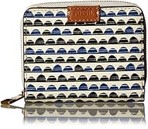 Emma Rfid Mini Multifunction-blue Print Wallet, Blue Print, One Size