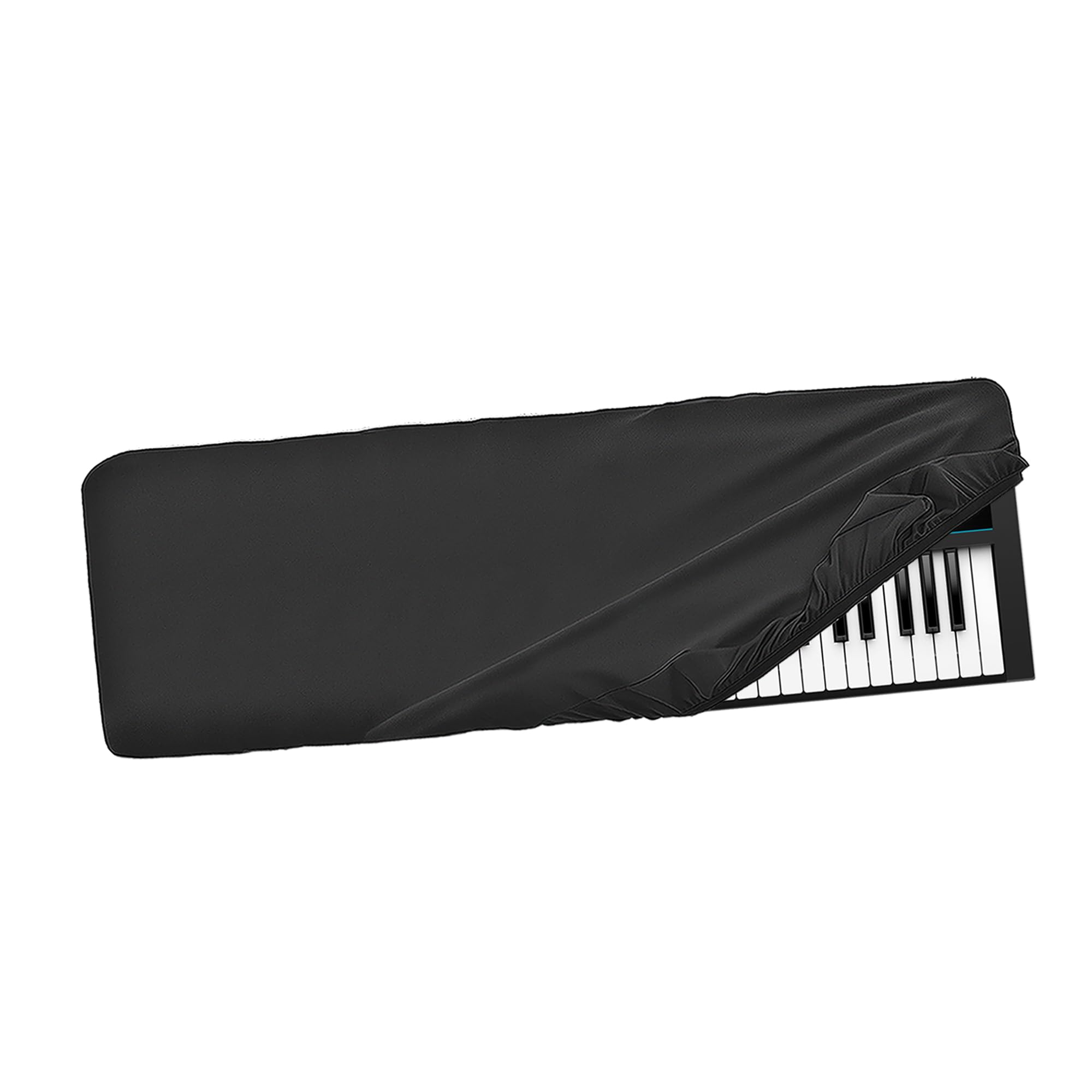 Musiin 61 Keys Synthesizer Keyboard Dust Cover, Compatible with Roland JUNO-DS61, Behringer Motor 61, Nektar Impact LX61+ Deluxe Chinlon Dustproof & Anti-scratch, Silky Feel & Tailored Design