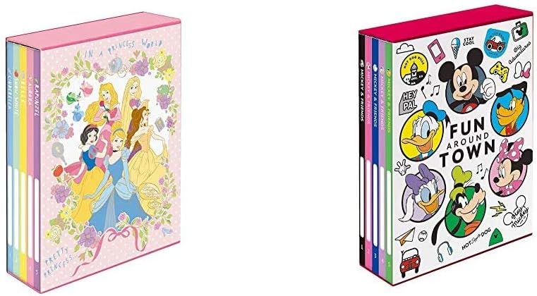 Amazon セット買い ナカバヤシ ポケットアルバム 5冊box ディズニー プリンセス ポケットアルバム 5冊box ディズニー ミッキー フレンズ 文房具 オフィス用品 文房具 オフィス用品