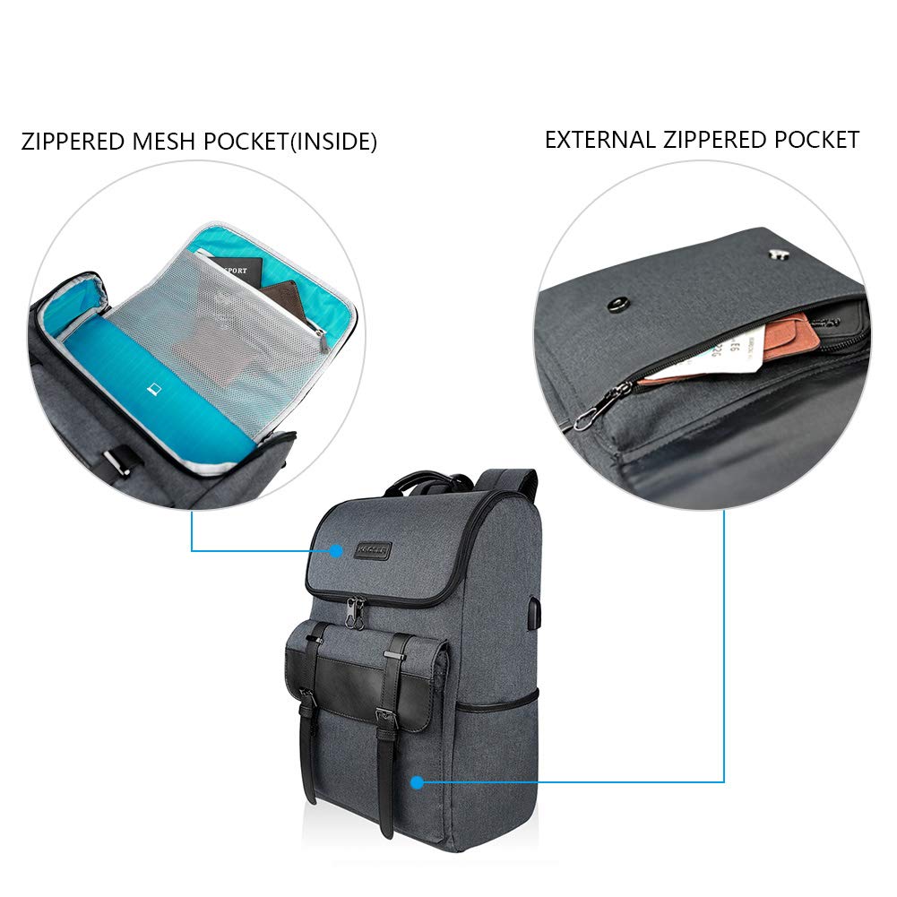 KROSER Laptop Backpack 17.3 inch Large Computer Backpack School
