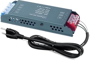 QNNP® LED Driver 150 Watts 24V DC Low Voltage Transformer Power Supply Transformer Adapter AC 110V to 24V DC, LED Power Supply for Indoor LED Lighting