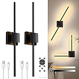 Torchlet Battery Operated Wall Sconce with Remote