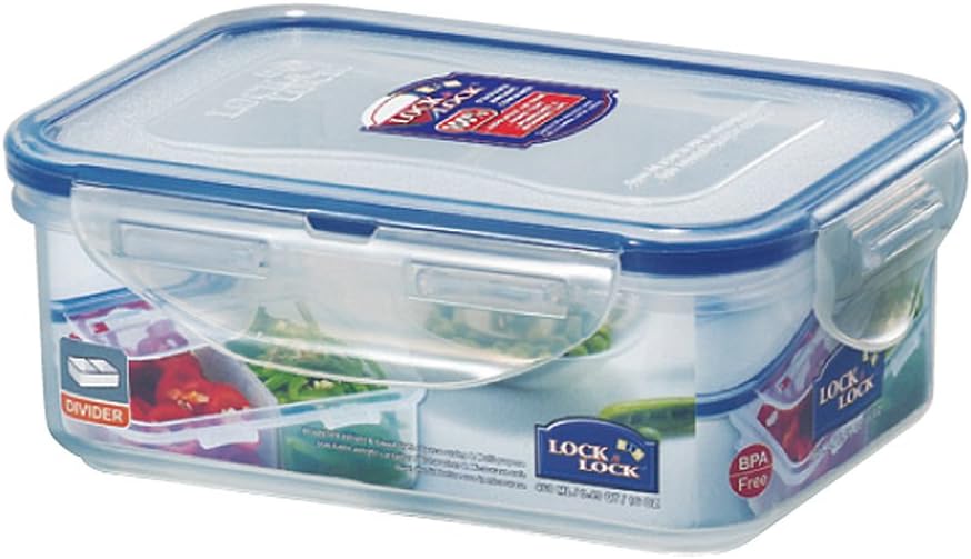 LOCK & LOCK Airtight Rectangular Food Storage Container 15.55-oz / 1.94-cup