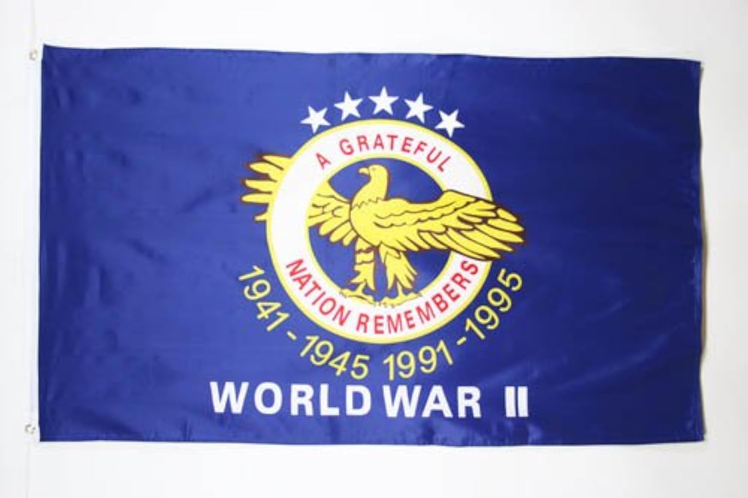 AZ FLAG - Usa Wwii Flag - 2x3 Ft - 100D Polyester Us - American Army Banner with Two Metal Grommets - Fade Resistant - Vivid Colors - 2' x 3' Feet - 90x60 Cm