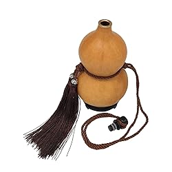Fenteer Dried Gourd Water Bottle, Portable Water