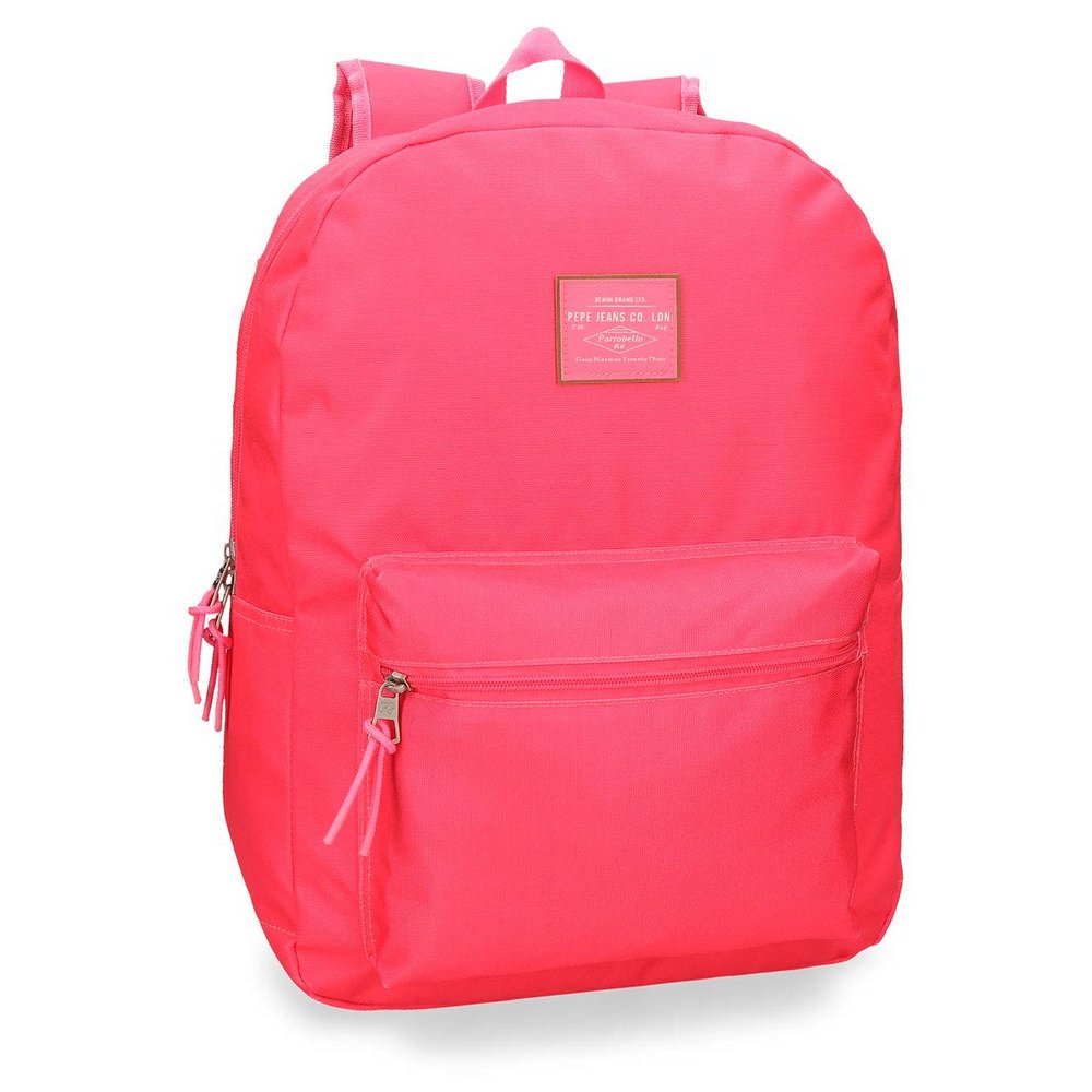 Pepe Jeans Cross Backpack Pink 32x44x15 cms Polyester for 15.6" Laptop 21.12L
