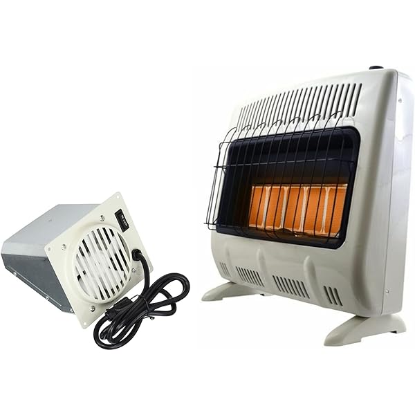 Amazon.com: Mr. Heater Vent Free 30,000 BTU Radiant Natural Gas Heater  Bundle with Fan Blower (2 Items)