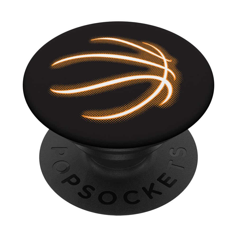 Ball Bball Basketball Streetball Player Sports Basket Gift PopSockets Adhesive PopGrip