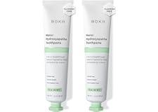 Boka Fluoride Free Toothpaste, Nano Hydroxyapatite Toothpaste, Appropriate for Sensitive Teeth - for Adult Oral Care - Ela Mint Flavor, 1.3 Fl Oz 2Pk US Manufactured