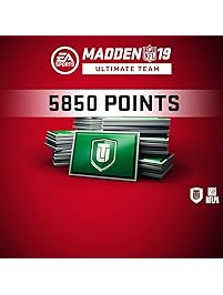 Madden NFL 19 MUT 5850 Points Pack (In Game) PS4 [Digital Code]