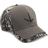 Custom Camo Baseball Cap Turkey Track Embroidery Cotton Hats for Men & Women