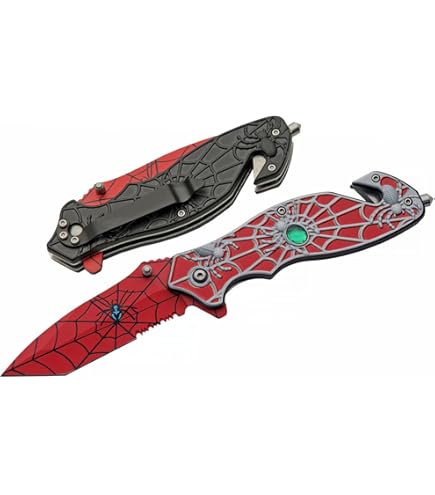 Amazon.com: SZCO Supplies 8” Black Spider Web Assisted Open