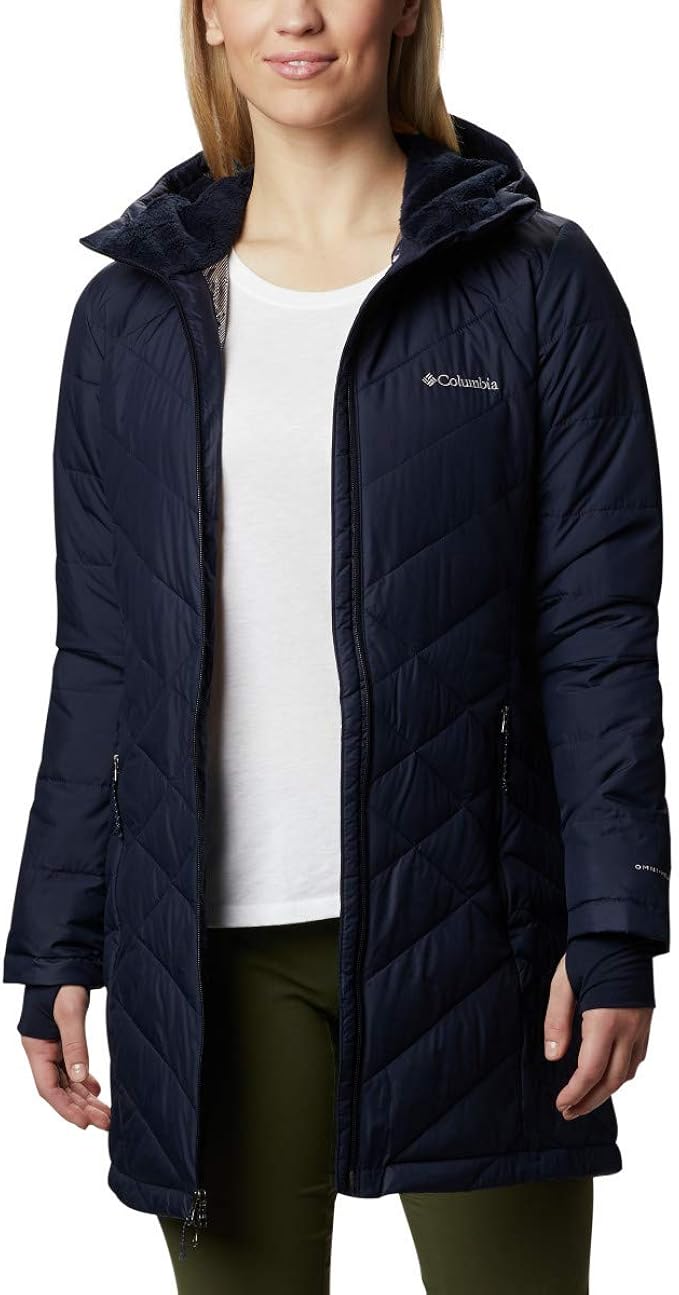 Columbia womens Heavenly Long Hooded Jacket Amazon.ca Sports & Outdoors