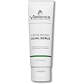 Vibriance Ultra-Gentle Face Scrub, 4 fl oz - Exfoliating Facial Wash Unclogs Pores - Sulfate and Paraben-Free Exfoliator For All Skin Types - Made with Natural Ingredients