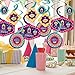Big Dot of Happiness Happy Diwali - Festival of Lights Party Hanging Decor - Party Decoration Swirls - Set of 40