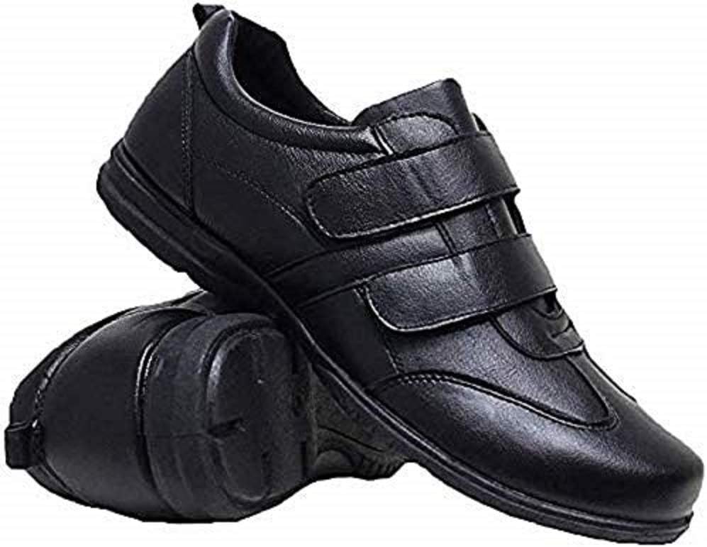 Mens Running Trainers Fashion Casual Velcro Gym Walking Sports Shoes Sizes
