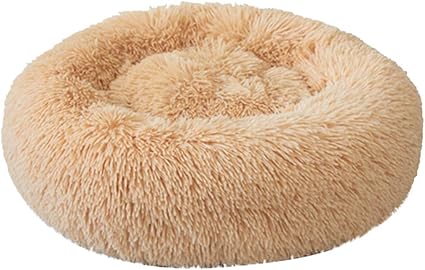 Abenxxou Corbeilles Rond Pour Chat Chien Donut Chat Lit Chaud De Moelleux Pour Chiot Coussins Lavable Pour Chien Chat Panier Pour Animaux S