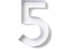 Sisterly Market Cardboard Numbers, Fillable Candy Gift Box (5)