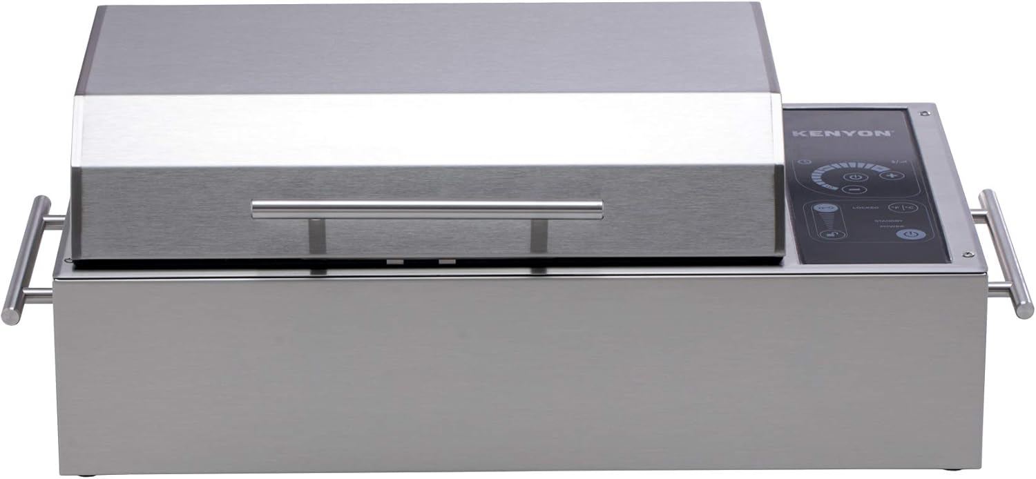 review Kenyon B70590 Frontier Electric Grill, Silver