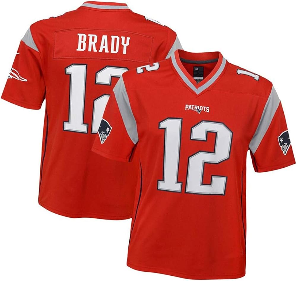 Men S American Football Fan Jerseys 12 Tom Brady New England Patriots Rugby Jersey Polo Shirt Limited Jersey Sportswear T Shirt Xxl Amazon Co Uk Clothing