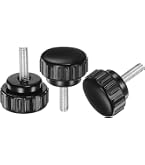 10-Pack M5 X 15mm Knurled Thumb Screws With Plastic Knobs – Black Clamping Handles - View #9