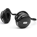 Kinivo BTH240 Bluetooth Headphones (Black, On-Ear, Wireless Music, Hands-Free Calling, Built-in Mic, Foldable, Memory Form Ea