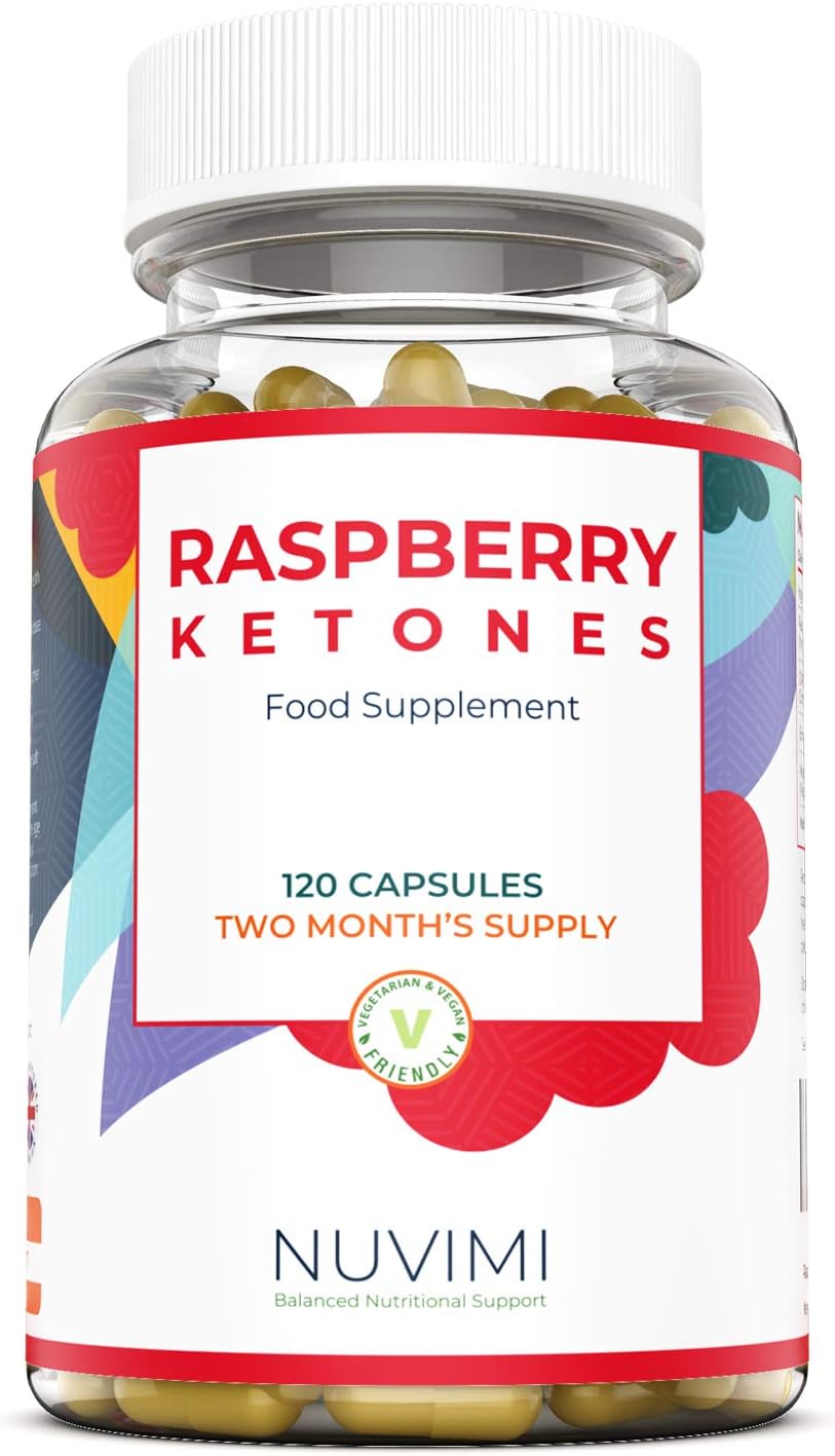 Raspberry Ketones - 4000 mg - Natural Food Supplement to Help Support Healthy Keto Diet for Men & Women - 120 Pills