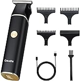 Hair Trimmer for Men, Beard Trimmer for Men Professional, Electric Razor Shavers Zero Gapped T Blade Edgers Liners, Barber Clippers for Hair Cutting Mustache Facial with LCD Display Gifts for Men