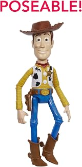 Mattel Disney Pixar Woody Large Action Figure 12 in Highly Posable view 3