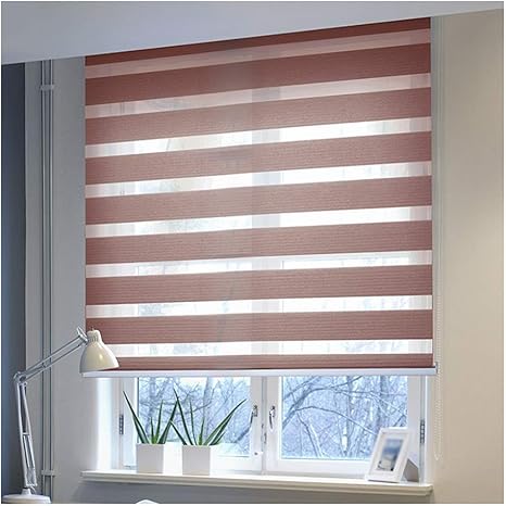 Amazon Lxlights やわらかい光 ロールスクリーン トランスペアレント ブラインド ポリエステル生地 カーテン ブラインド リビングルームの寝室 カスタマイズ可能 Color Brown Size 100cmx250cm ロールスクリーン オンライン通販