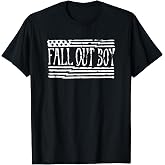 Fall Out Boy - Split Flag T-Shirt