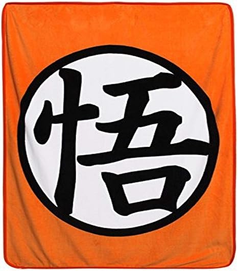 Amazon Com Great Eastern Entertainment Dragon Ball Z Throw Blanket Multicolor Home Kitchen