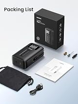 UGREEN Tyre Inflator Portable Cordless Electric Air Pump 150 PSI with LED LCD view 9