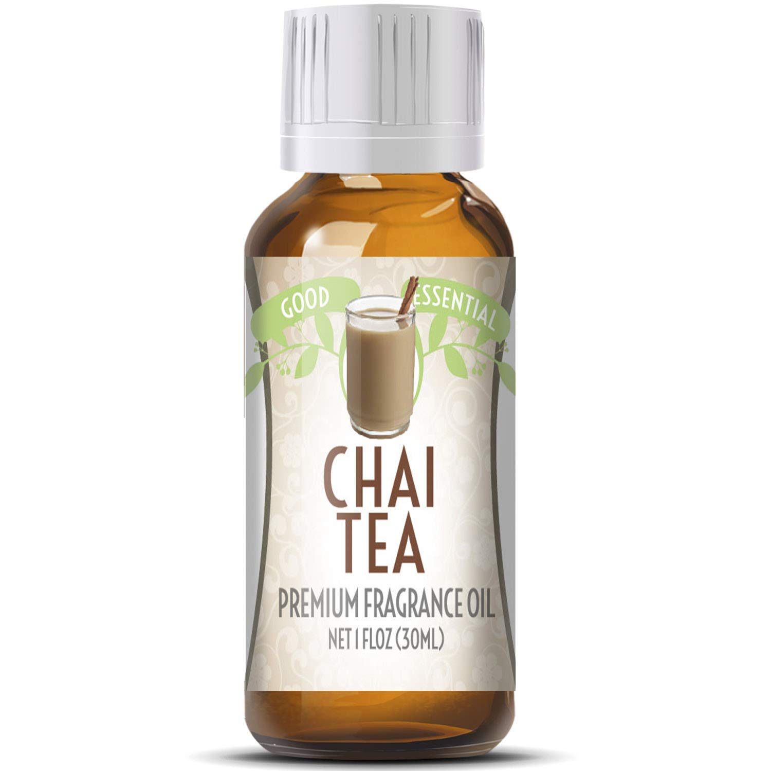 Good Essential Professional Chai Tea Fragrance Oil 30 ml / 1 fl oz for Diffusers, Candles, Soaps, Perfume, Aromatherapy, Chai Aromatherapy Oil